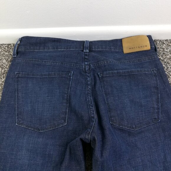 Mott & Bow Jeans 30x30 Mosco Slim Fit Stretch Dark Wash Blue $124 - Picture 6 of 10